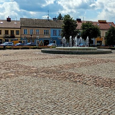 Rynek trójkątny zwany Nowym Rynkiem