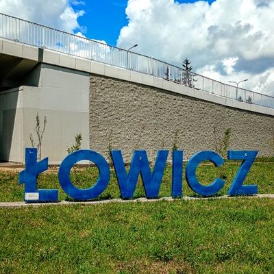 Łowicz – napis 3D